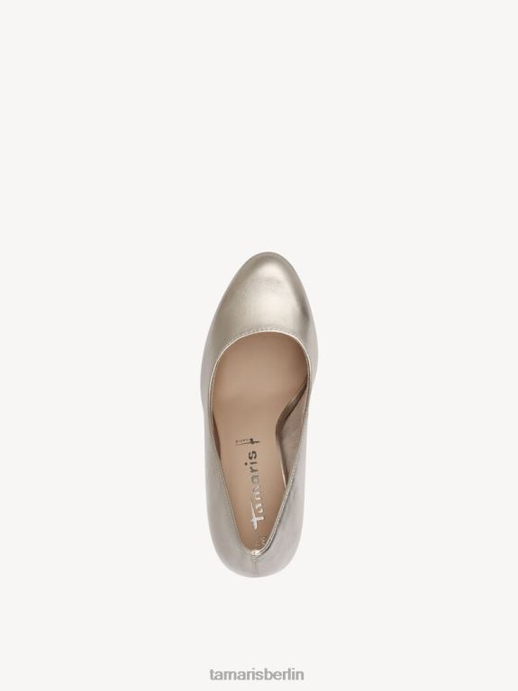 de Tamaris Frauen Pumps – Metallic/Hellgold 0LHV4408 Schuhe