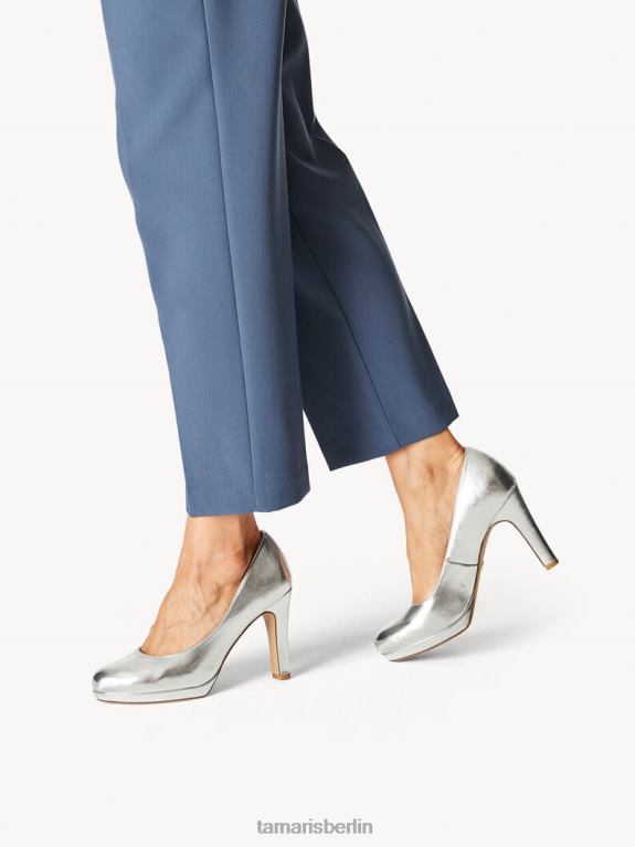 de Tamaris Frauen Pumps - Metallic/Silber 0LHV4966 Schuhe