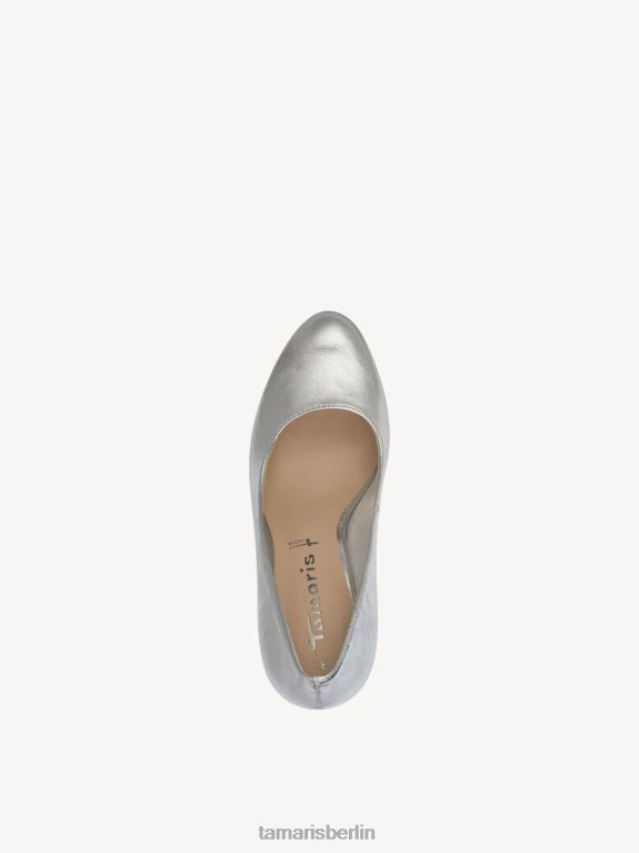 de Tamaris Frauen Pumps - Metallic/Silber 0LHV4966 Schuhe