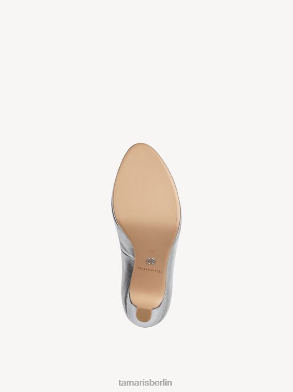de Tamaris Frauen Pumps - Metallic/Silber 0LHV4966 Schuhe