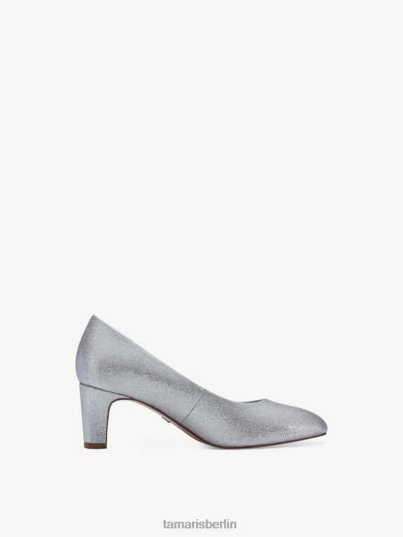 de Tamaris Frauen Pumps – Metallic/Silber-Glamour 0LHV4507 Schuhe