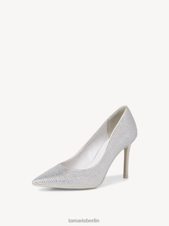 de Tamaris Frauen Pumps – Metallic/Silber-Glamour 0LHV4712 Schuhe