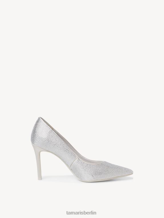 de Tamaris Frauen Pumps – Metallic/Silber-Glamour 0LHV4712 Schuhe