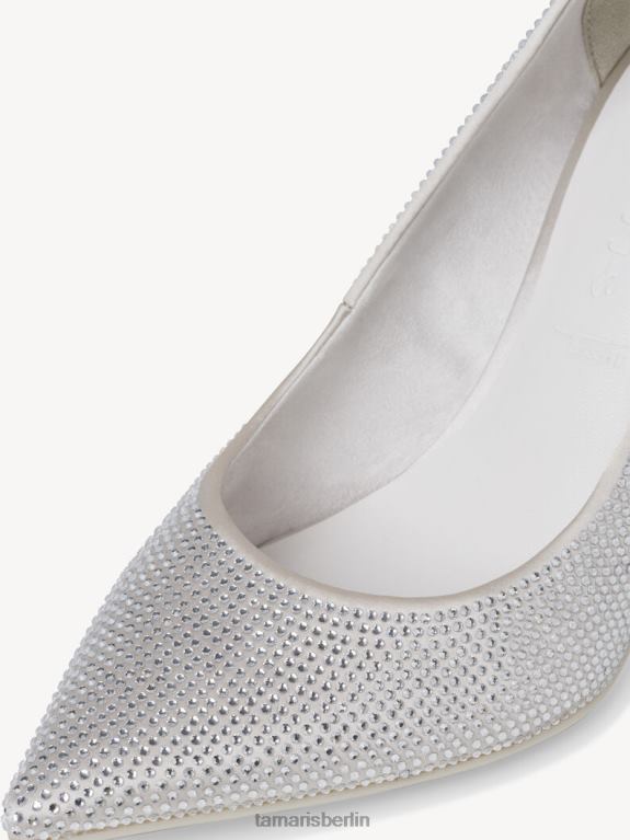 de Tamaris Frauen Pumps – Metallic/Silber-Glamour 0LHV4712 Schuhe