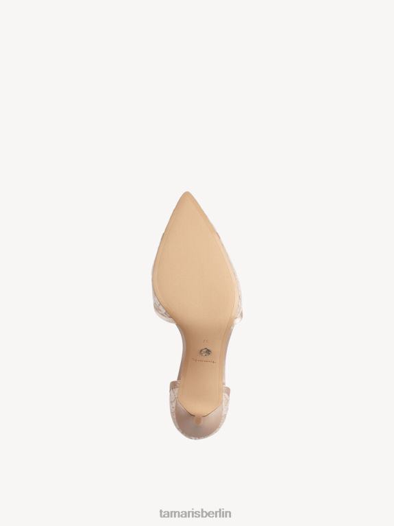 de Tamaris Frauen Pumps - Rose/Rosen-Makramee 0LHV4963 Schuhe