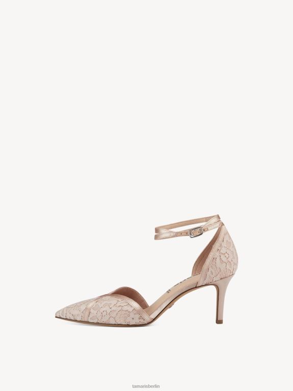 de Tamaris Frauen Pumps - Rose/Rosen-Makramee 0LHV4963 Schuhe