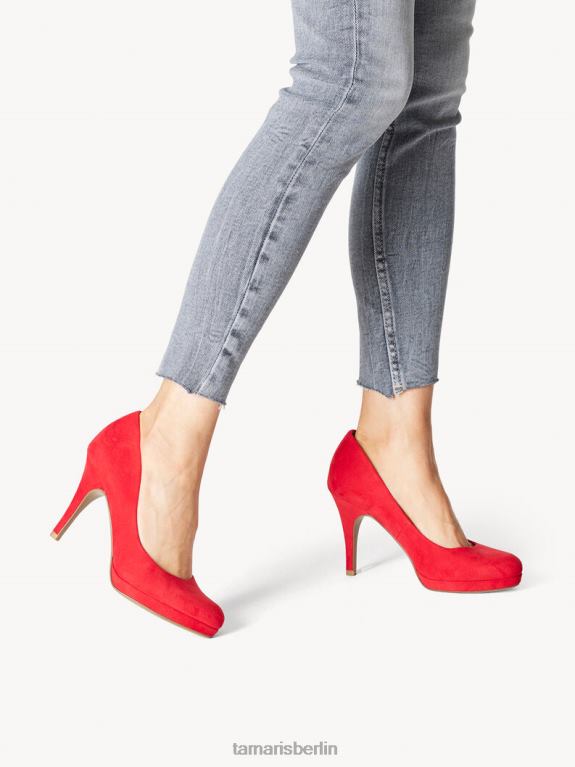 de Tamaris Frauen Pumps - Rot/Erdbeere 0LHV4365 Schuhe