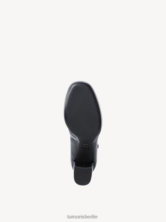 de Tamaris Frauen Pumps - Schwarz/Schwarzes Lackleder 0LHV42352 Schuhe