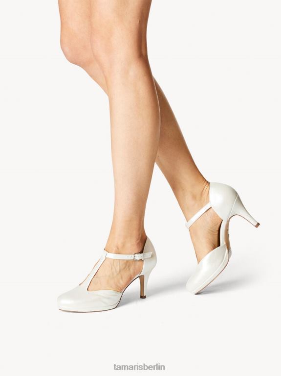 de Tamaris Frauen Pumps - Weiß/Perle 0LHV4388 Schuhe
