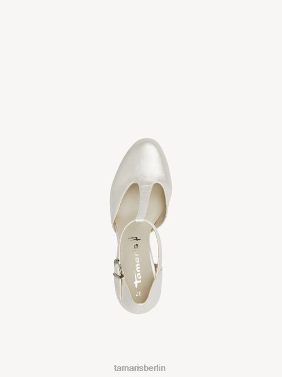 de Tamaris Frauen Pumps - Weiß/Perle 0LHV4388 Schuhe