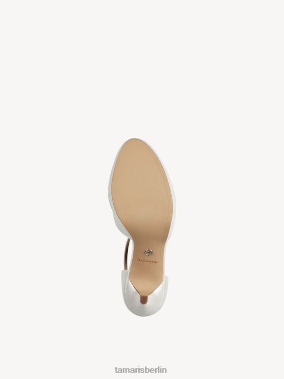 de Tamaris Frauen Pumps - Weiß/Perle 0LHV4388 Schuhe