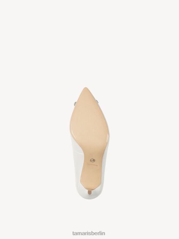 de Tamaris Frauen Pumps - Weiß/Perle 0LHV4935 Schuhe