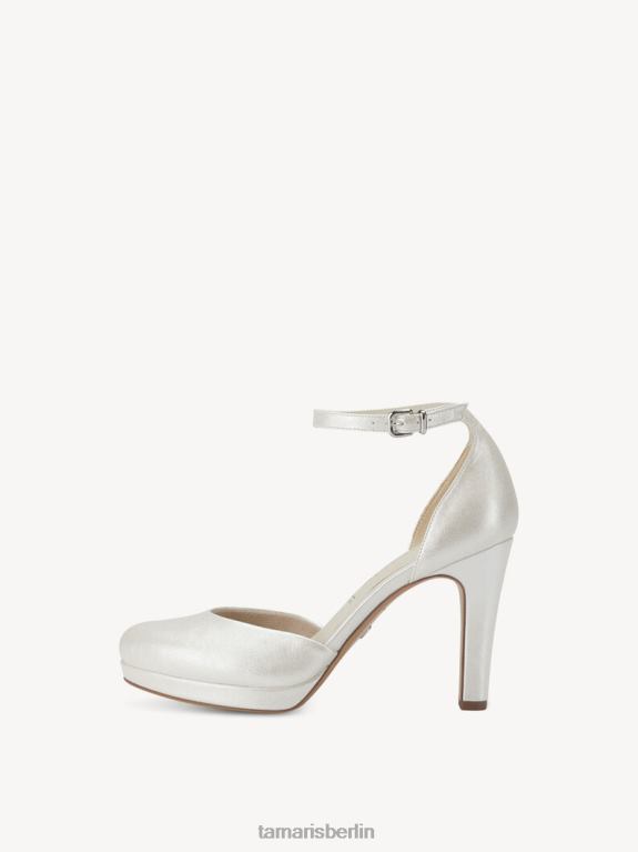 de Tamaris Frauen Pumps - Weiß/Perle 0LHV4936 Schuhe