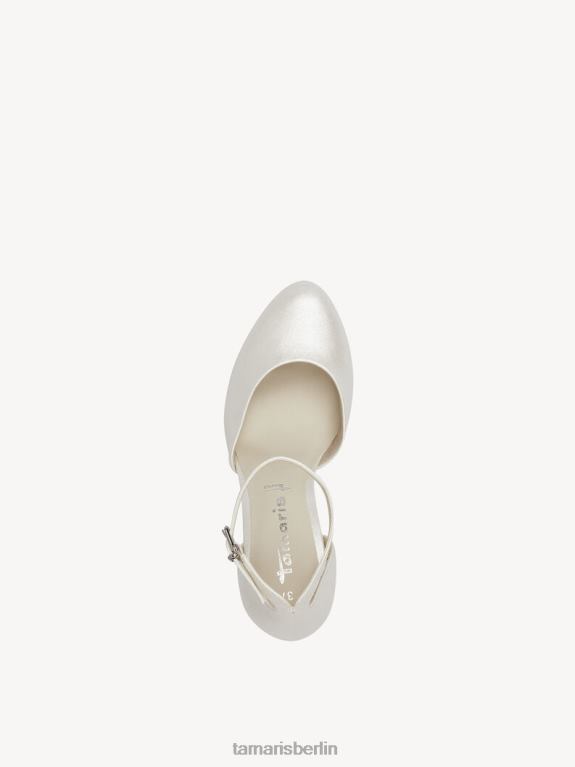 de Tamaris Frauen Pumps - Weiß/Perle 0LHV4936 Schuhe