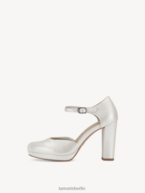 de Tamaris Frauen Pumps - Weiß/Perle 0LHV4952 Schuhe