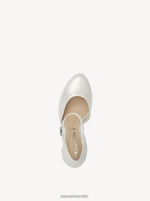de Tamaris Frauen Pumps - Weiß/Perle 0LHV4952 Schuhe