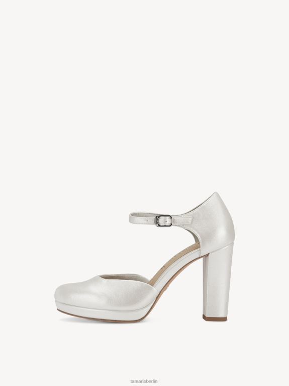 de Tamaris Frauen Pumps - Weiß/Perle 0LHV4952 Schuhe