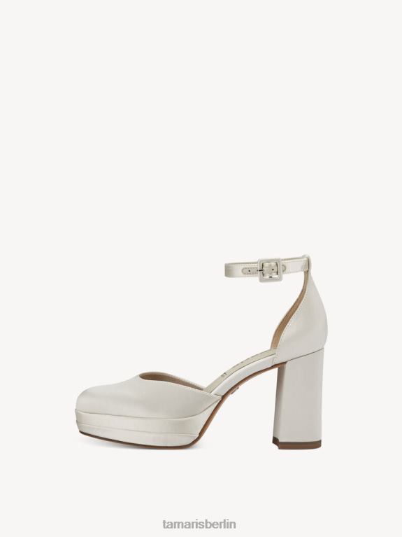 de Tamaris Frauen Pumps – Weiß/Perlensatin 0LHV41972 Schuhe