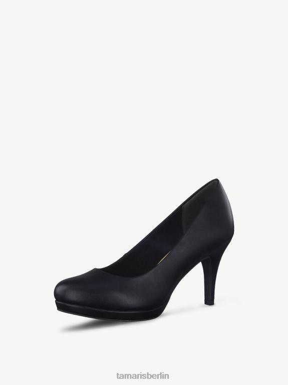 de Tamaris Frauen Pumps - schwarz/schwarz matt 0LHV42310 Schuhe