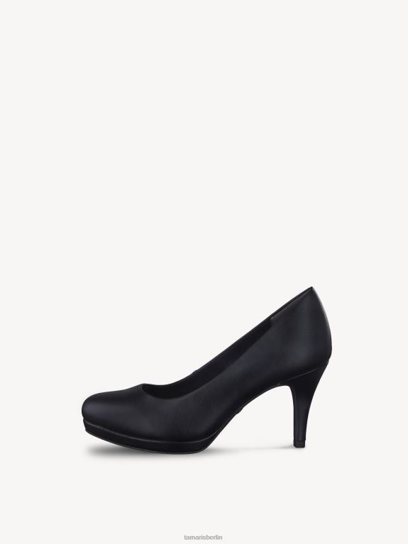 de Tamaris Frauen Pumps - schwarz/schwarz matt 0LHV42310 Schuhe