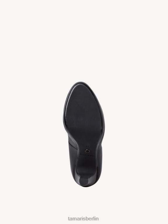de Tamaris Frauen Pumps - schwarz/schwarz matt 0LHV4380 Schuhe