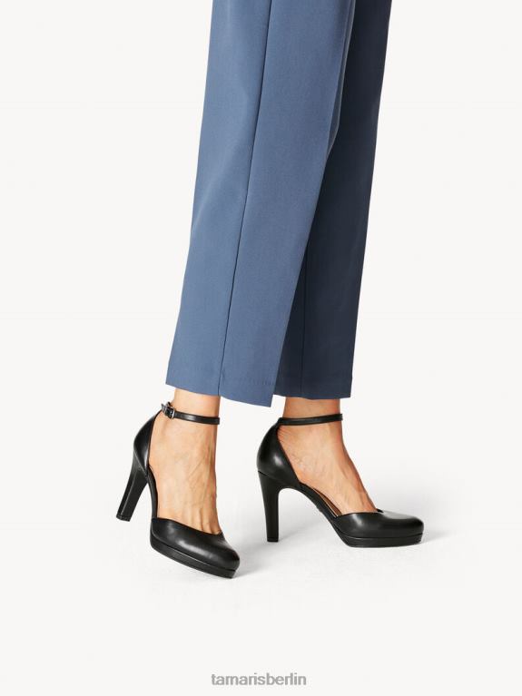 de Tamaris Frauen Pumps - schwarz/schwarz matt 0LHV4400 Schuhe