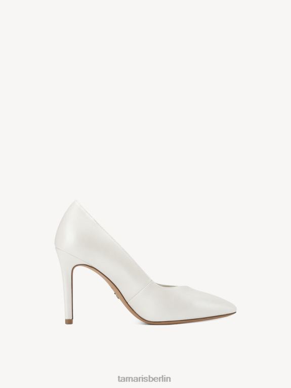 de Tamaris Frauen Pumps - weiß/weiße Perle 0LHV4468 Schuhe