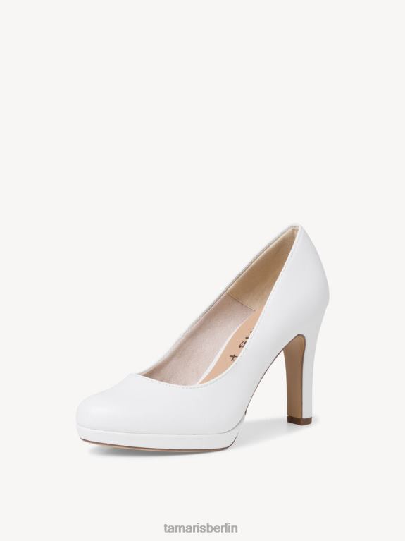 de Tamaris Frauen Pumps - weiß/weiß matt 0LHV41343 Schuhe