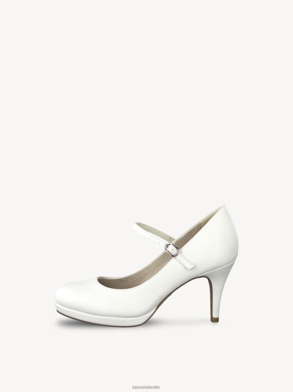 de Tamaris Frauen Pumps - weiß/weiß matt 0LHV42257 Schuhe
