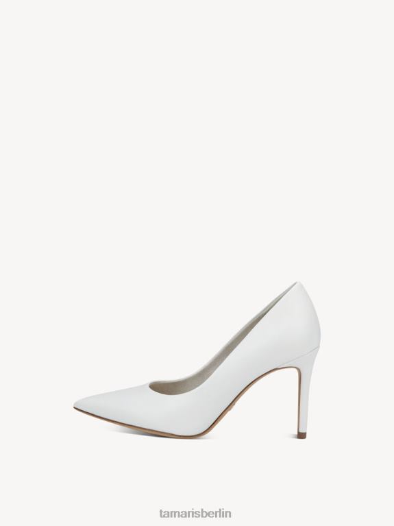de Tamaris Frauen Pumps - weiß/weiß matt 0LHV4424 Schuhe