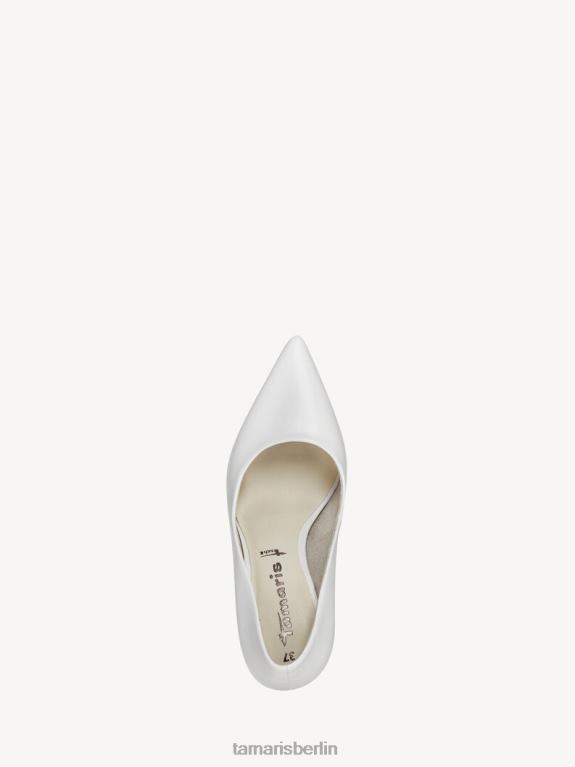 de Tamaris Frauen Pumps - weiß/weiß matt 0LHV4424 Schuhe