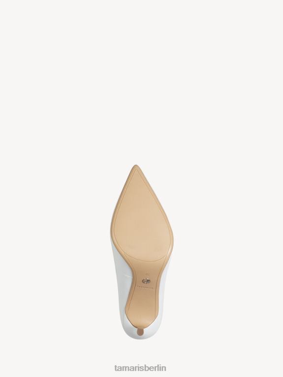 de Tamaris Frauen Pumps - weiß/weiß matt 0LHV4424 Schuhe