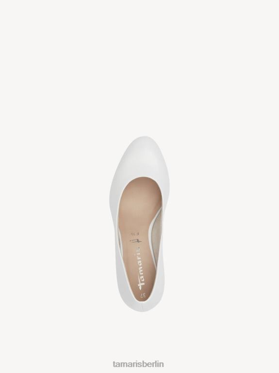 de Tamaris Frauen Pumps - weiß/weiß matt 0LHV457 Schuhe