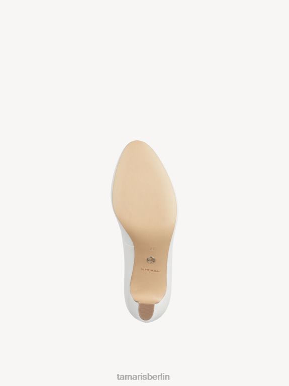 de Tamaris Frauen Pumps - weiß/weiß matt 0LHV457 Schuhe