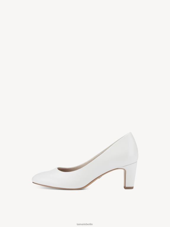 de Tamaris Frauen Pumps - weiß/weiß matt 0LHV457 Schuhe