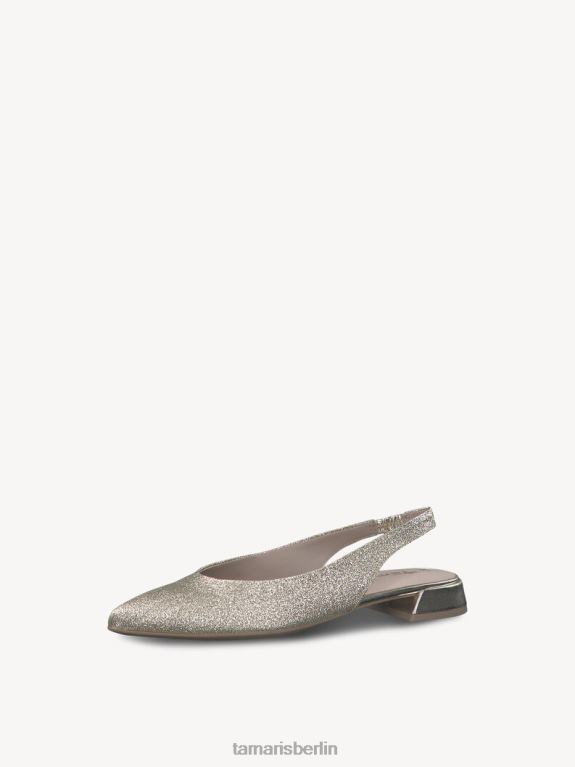 de Tamaris Frauen Slingpumps – Metallic/Hellgold 0LHV4994 Schuhe
