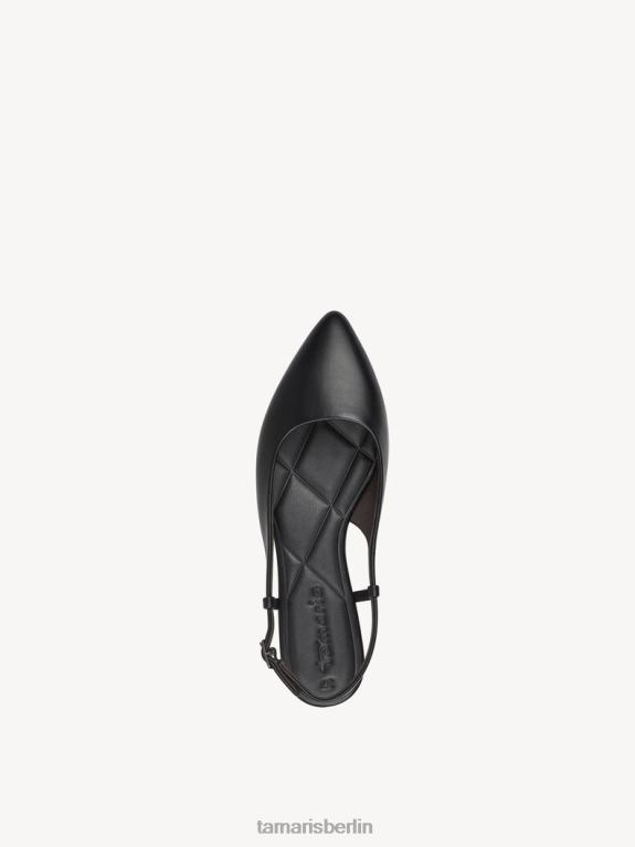de Tamaris Frauen Slingpumps - schwarz/schwarz matt 0LHV4853 Schuhe