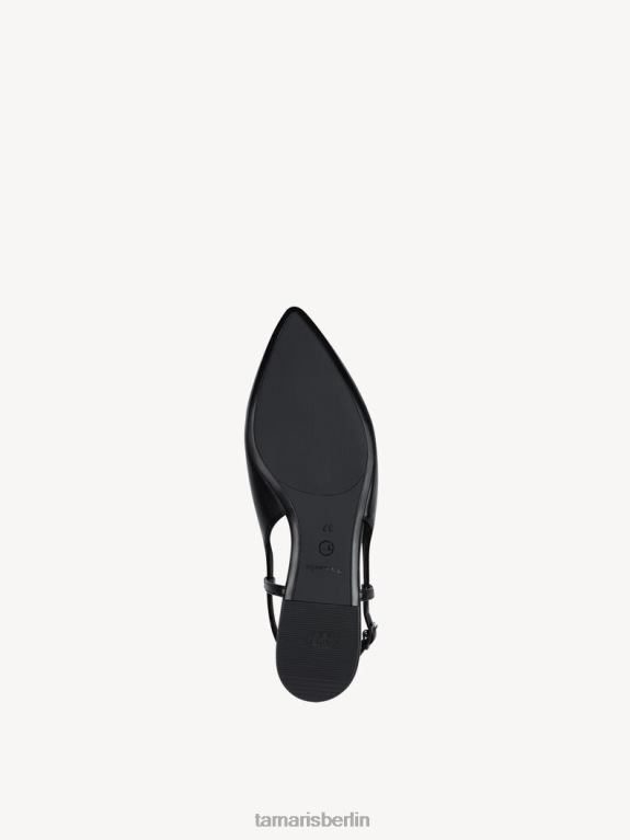 de Tamaris Frauen Slingpumps - schwarz/schwarz matt 0LHV4853 Schuhe