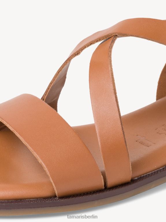 de Tamaris Frauen Ledersandale - Beige/Cuoio 0LHV42172 Schuhe
