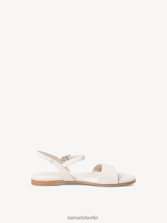 de Tamaris Frauen Ledersandale - Beige/Elfenbein 0LHV41905 Schuhe