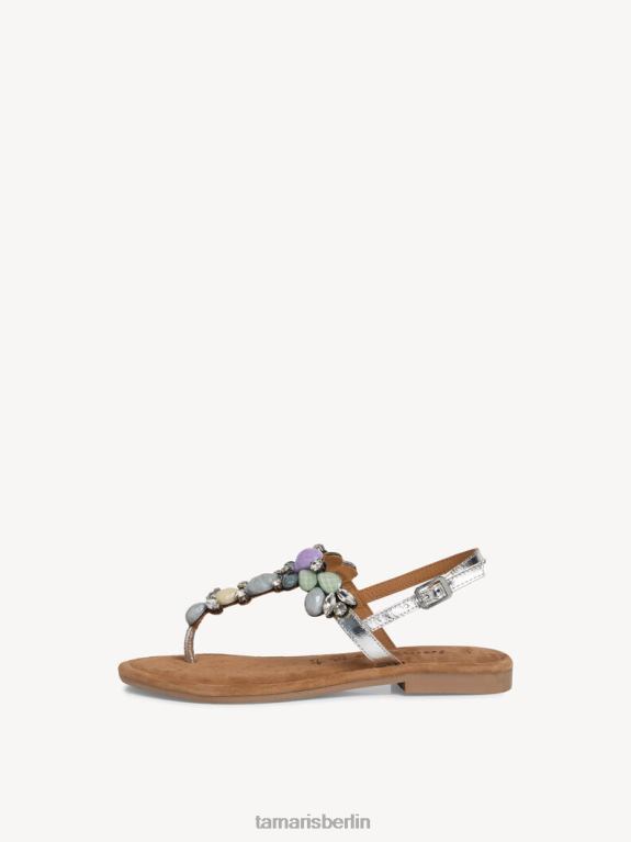 de Tamaris Frauen Ledersandale – Blau/Himmelkamm 0LHV41555 Schuhe