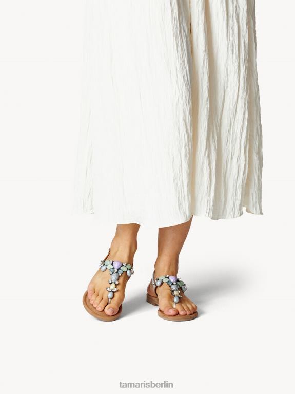 de Tamaris Frauen Ledersandale – Blau/Himmelkamm 0LHV41555 Schuhe