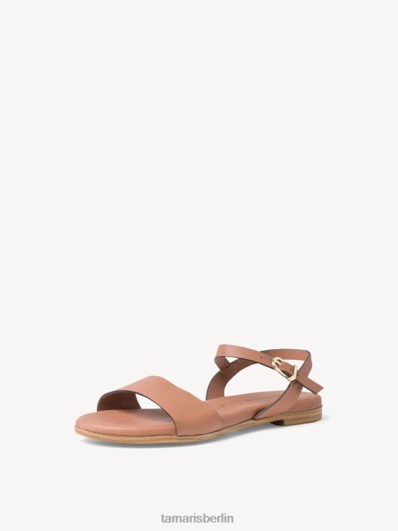 de Tamaris Frauen Ledersandale - Braun/Nuss 0LHV41934 Schuhe