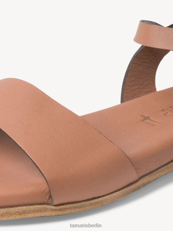 de Tamaris Frauen Ledersandale - Braun/Nuss 0LHV41934 Schuhe