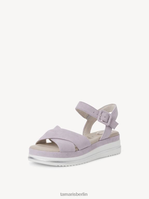 de Tamaris Frauen Ledersandale – Lila/Lavendel 0LHV4727 Schuhe