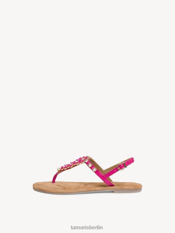 de Tamaris Frauen Ledersandale – Rosa/Fuchia 0LHV41458 Schuhe