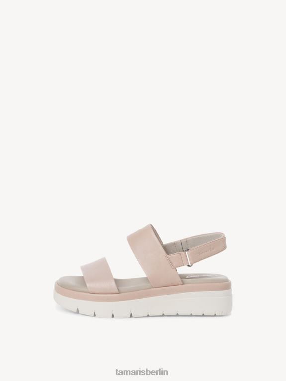 de Tamaris Frauen Ledersandale - Rose 0LHV4357 Schuhe