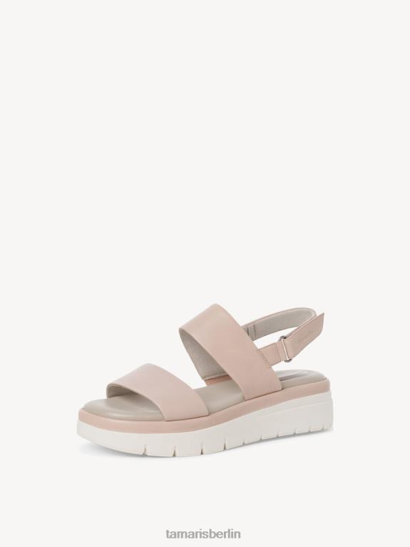 de Tamaris Frauen Ledersandale - Rose 0LHV4357 Schuhe