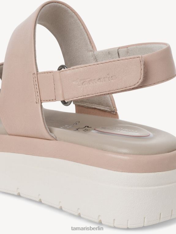 de Tamaris Frauen Ledersandale - Rose 0LHV4357 Schuhe
