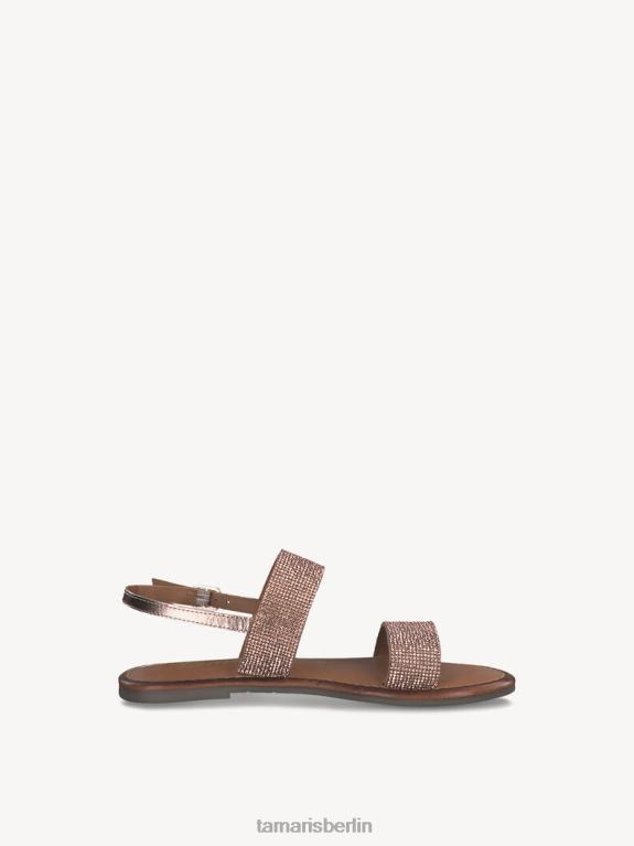 de Tamaris Frauen Ledersandale - Rose/Rose Glam 0LHV41161 Schuhe